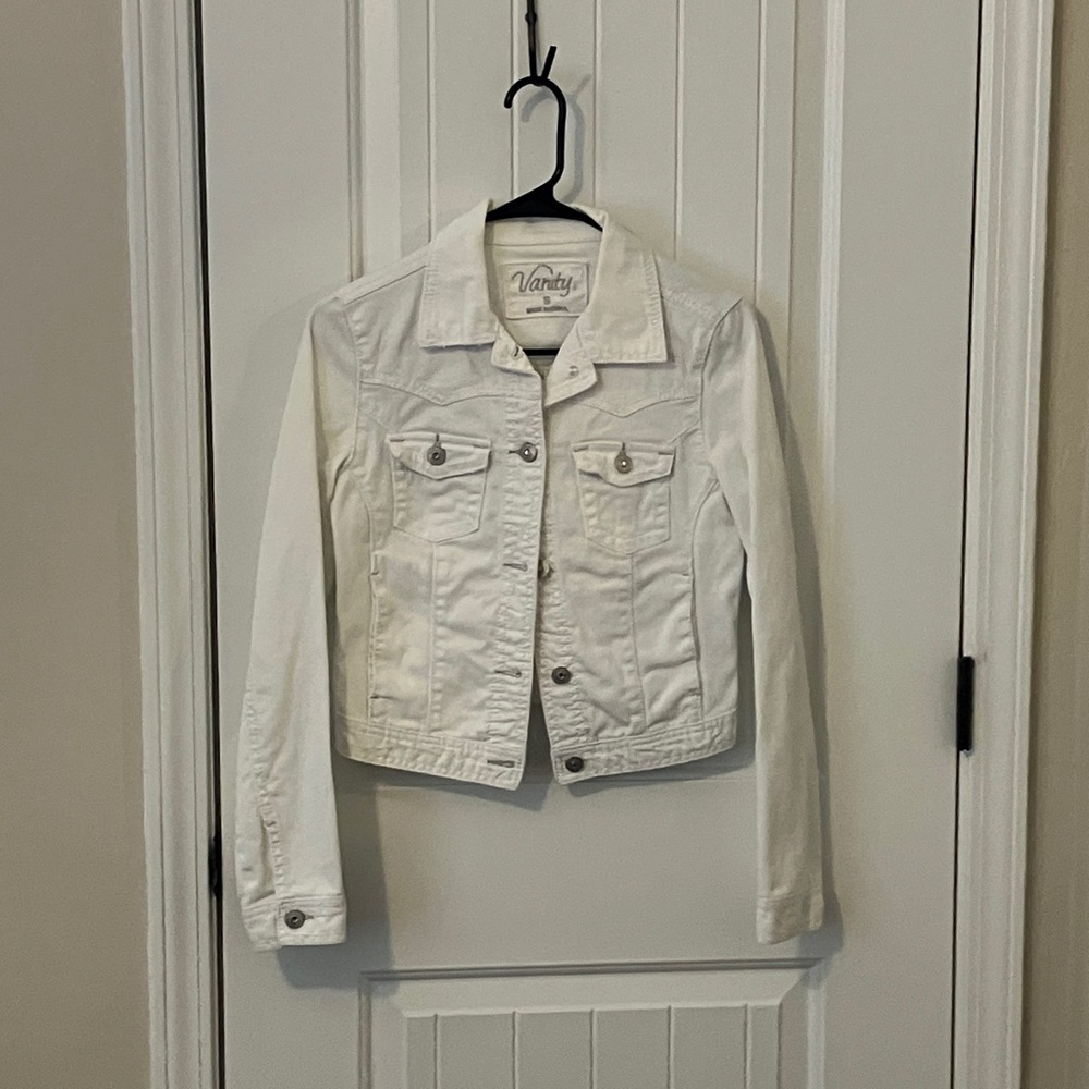 Vanity White Jean Jacket